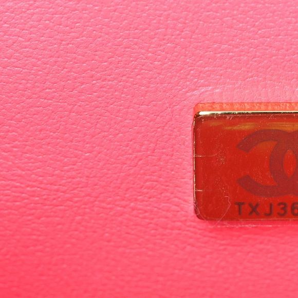 Chanel Pink Heart Bag 22S CC In Love Leather Crossbody bag NEW Authentic - Picture 13 of 15